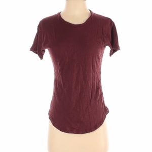 Madewell Scoop Neck Dusty Burgundy T-shirt